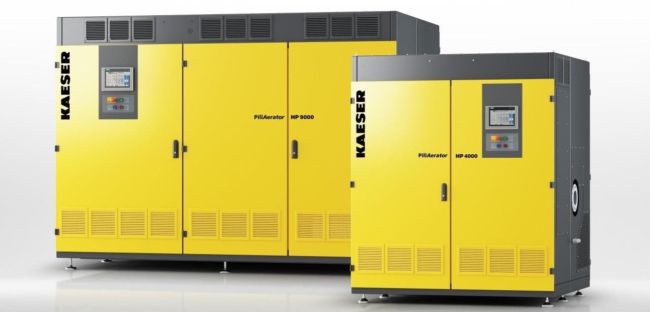 Grandes compresores industriales