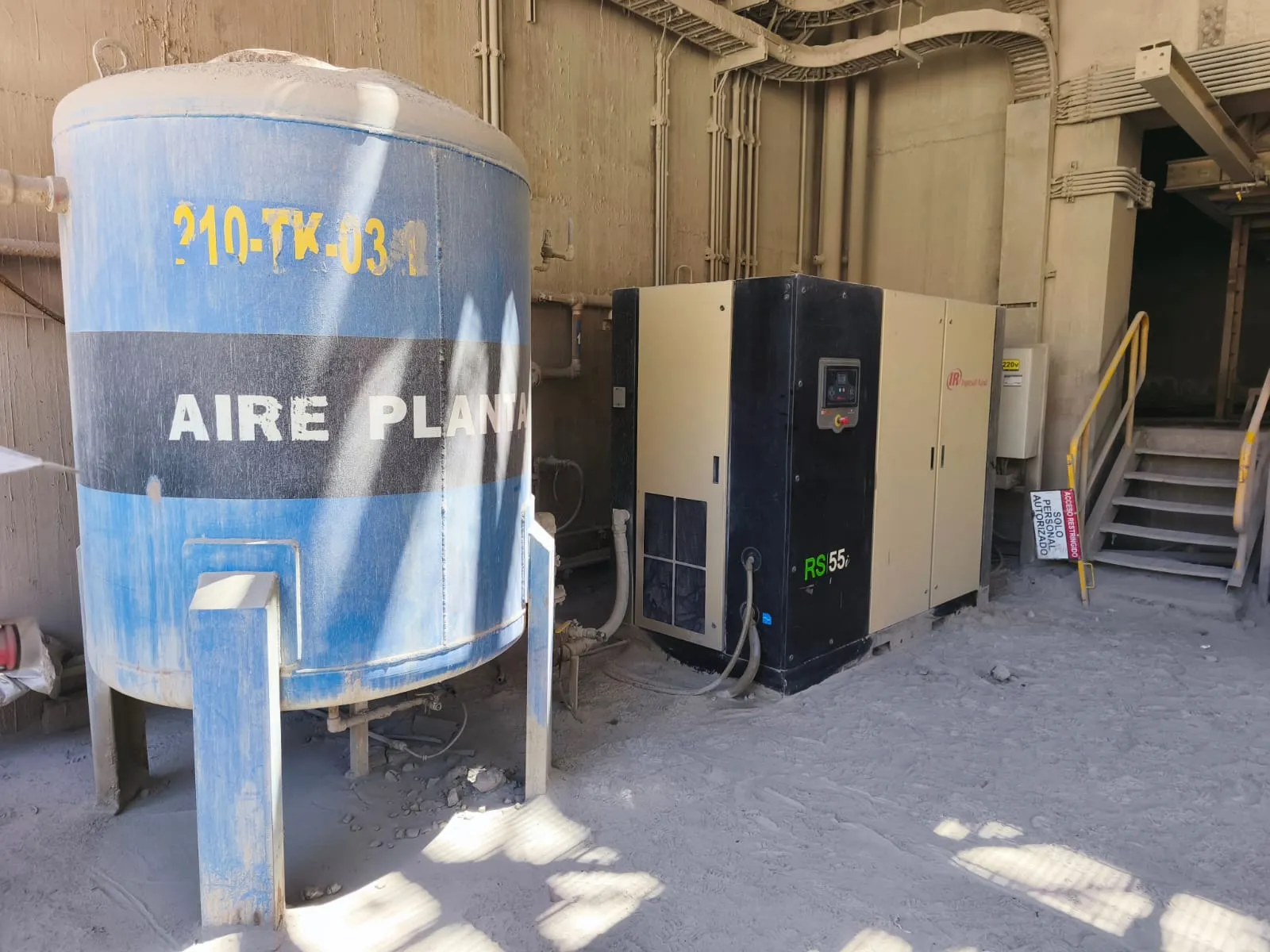 Vital Airpower — sala de compresores